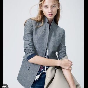 J. Crew Women's Heather Gray Blazer
